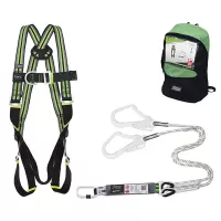 Kit de Harnais de sécurité antichute Protection complète du Corps pour  l'entraînement vers l'extérieurEscalade dans Les Arbres Alpinisme Rappel